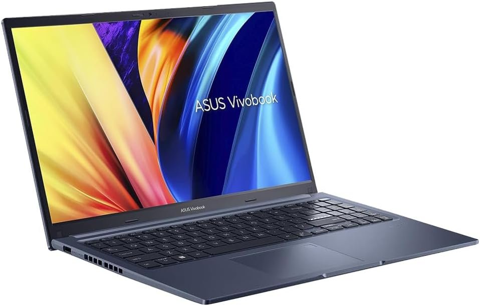 Ordinateur portable ASUS Vivobook 15 2023 15,6" FHD 1920 x 1080, écran tactile, Intel Core i7-1255U, 10 cœurs, carte graphique Intel Iris Xe, 16 Go DDR4, 512 Go SSD, Ko rétroéclairé, Wi-Fi 6, Bluetooth 5.3, Windows 11 Pro USB 2.0