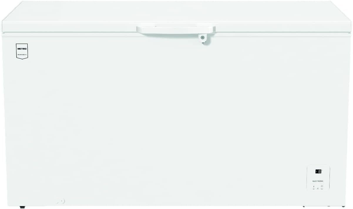 METRO Professional Congélateur GHF - 75 W - Congélateur - 2 paniers - Serrure de porte - Alarme de température - Roulettes (457 L)